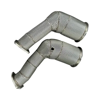 High End Customization Lightweight Stainless Steel Downpipe for Porsche Cayenne 2.9T 3.0T 4.0T E3 958 Downspout