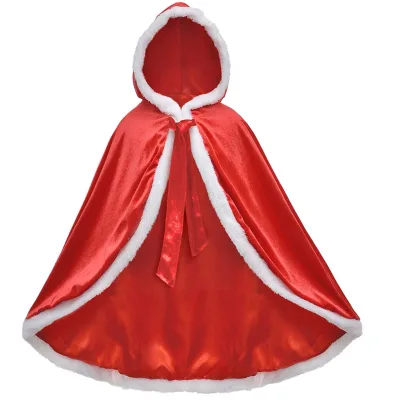 Wholesales Little Red Riding Hood Costume Cosplay Dresses for Women Girls' Princess Cape Cloak Shawl