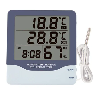 Animals Use Electronic Temperature and Humidity Meters, Indoor and Outdoor Digital Temperature and Humidity Gauges