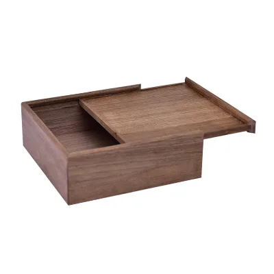 Custom Handmade Luxury Wooden & Bamboo Storage Box Elegant Wood Box with Luxury Features
