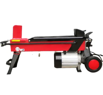 LS6T-520 Brand New 2200W Motor 6 Ton Electric Smart Log Splitter Fast 10-Second Cycle Time 520mm Splitting Diameter Steel Pump