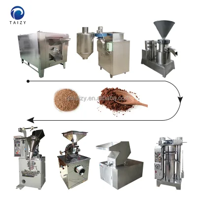 Cacao Powder Making Machine Pulverizer Cocoa Powder Processing Plant