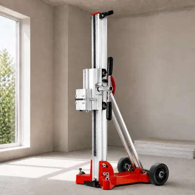 DS450-2 Industrial Core Drill Stand for Concrete Contractors Used in Bridge Tunnel Foundation and Infrastructure Construction