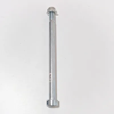 Motorcycle Parts Accessories Rear Axle With Nut For Bajaj
