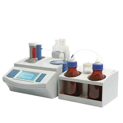 HZ1220 Automatic Volumetric Karl Fischer Titrator Portable Moisture Content Titrator for Liquid Sample Analysis for Lab