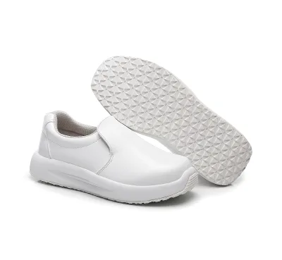 JR-BN All Seasons Custom Size Colors Microfiber Leather Anti Smashing Hospital Chef Work Safety Shoes