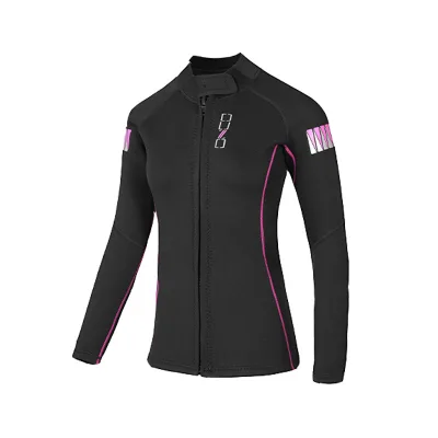 Spot New Ouzo1.5mm Split Wetsuit Men's and Women's Swimsuits Sunscreen Warm Slim Thin Couple Suit