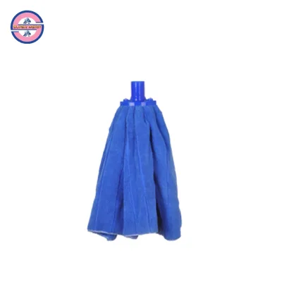 Colour Cleaning Tools Commercial Floor Mop with Reusable Microfiber Mop Head Refill for Wet Mopping