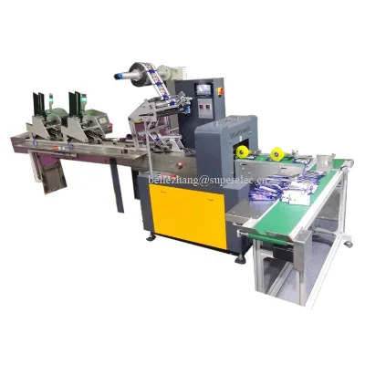 Automatic Paper Card Friction Feeder Back-side Sealing Packaging Machine Trading Cards Packaging Machine
