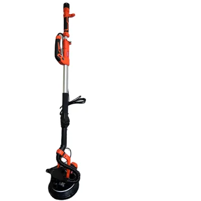 LED Light Handheld Wall Polisher/Grinder DIY Electric Ceiling Sander for Drywall & Concrete Surface Wall Putty Polisher Machine