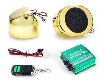 Wholesale Good Quality Motorcycle Electric Bike MP3 Player Motorcycle Parts MP3 Audio with Speakers Voice Sound