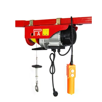 220V Electric Cable Hoist Winch for Cranes 500kg Capacity 10m Lifting Height