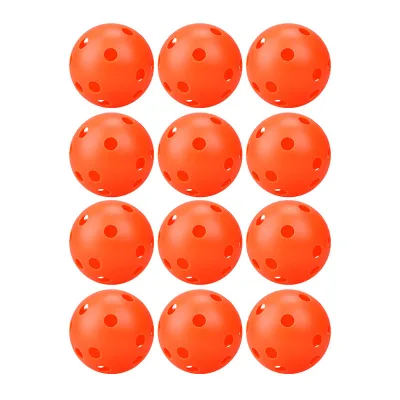 Pickleball Balls Usapa Stable Flight Trajectory Indoor Sport 72mm 26 Holes Pickleball Balls