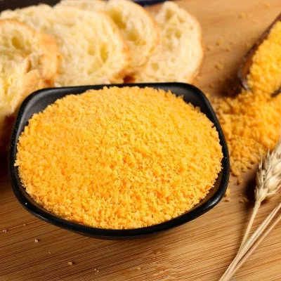 Factory Wholesale Halal Yellow/White Wheat Panko/Breadcrumbs Sugar-Free for Baked Food with OEM