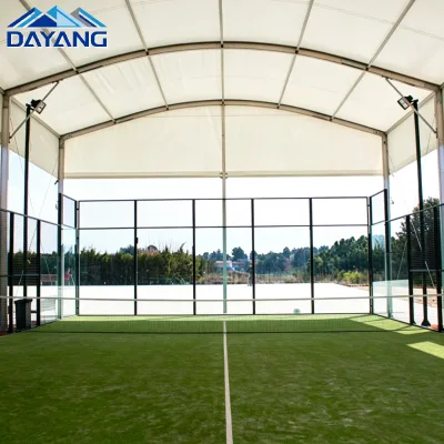 Tensile Membrane Structure Enclosure for Padel Court Community Durable Professional