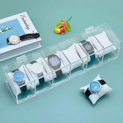 Acrylic Watch Transparent Organizer Display Box