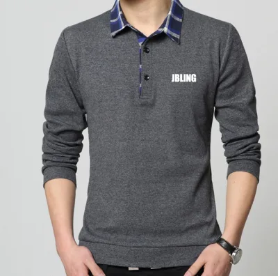Customized Cvc Long Sleeve Polo Shirts