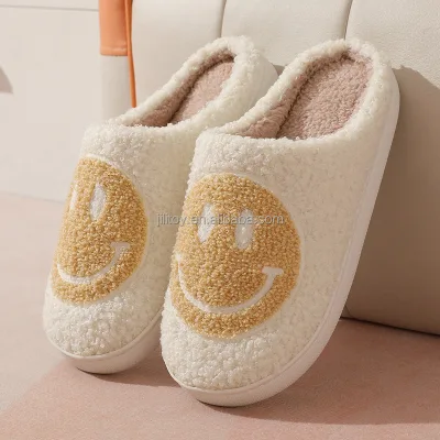 Women Winter slippers Home slippers Winter Flower Winter Plush Slipper