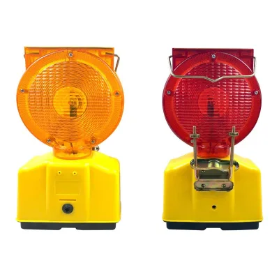 Portable Barricade Cone Light Waterproof Portable Construction Traffic Cone Warning Light