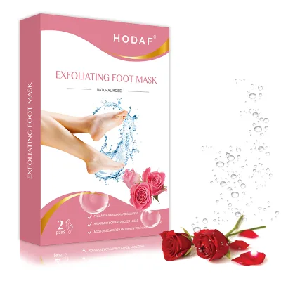 Wholesale Lavender Foot Mask Peeling Exfoliating Cream for Dead Skin Cuticles and Heels Effective Foot Care Socks
