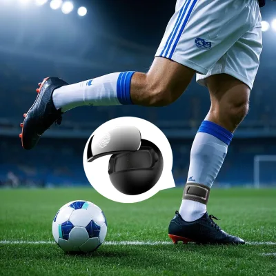 Nashone Smart for Bluetooth Football Tracker with Ankle Strap for Soccer Training Analysis