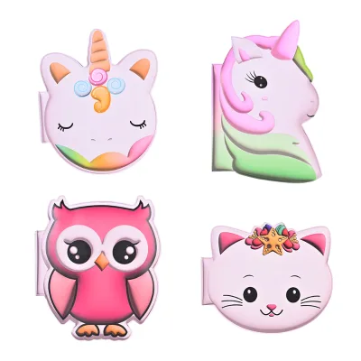 High Quality Low Price New Designs Children's Leather Book Face Makeup Sets Powder Form Non-Toxic Eco-Friendly for Girls Gift