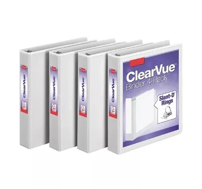 Custom Quality Custom 1.5 Inch Ajmz Vinyl Binders with D Slant Rings Premium Filing Products with Unique View