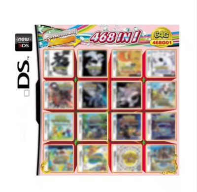 Best Quality 23 in 1 4300/482 in 1 Game Cartridge Ndsl Multicart Game Pack Card for Nintendo DS/NDS/NDSL/NDSi/3DS/2DS XL/LL