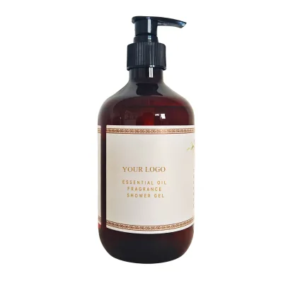 OEM Refreshing Body Wash with Essential Oil Fragrance 24H Hydration Anti-Oxidation-Shower Gel