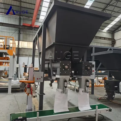 AUGE Powder Packaging Machine for Cement & Fly Ash | Dust-Free Filling System | Semi-Auto Weighing Range 20-50kg/bag