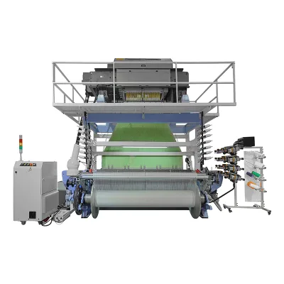 Muller Heater Goodfore Fashion Tag Weaving Mbj3 Slitting Jacquard Ultrasonic Roll Small Woven Label Tag Machine 7.5KW Low