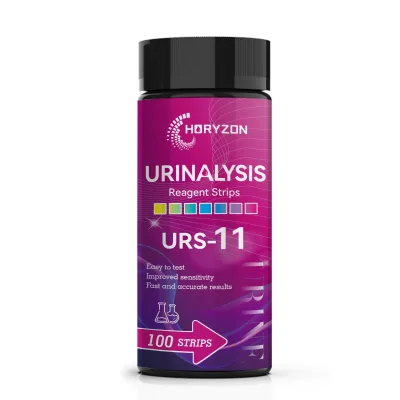 High Quality URS-11 Manual Urine Test Paper Urinary Tract Vision Detector 11 Parameter Detection CE Certified Class II Medical