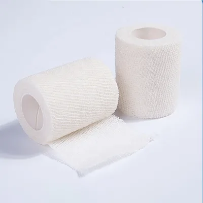 Bulk Wholesale Medical Supplies Non Woven Easy Tear Self Elastic Crepe Self Elastic Bandage