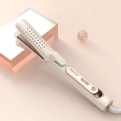 Simple and Fashionable White Multi-functional Ventilated Heated Rose Gold Adjustable Temperature Control Curling Iron