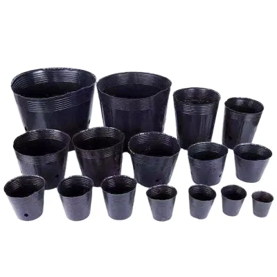 Plastic Seedling Pot for Garden Flowers Cup Seedling Pot Plant Bag Pot
