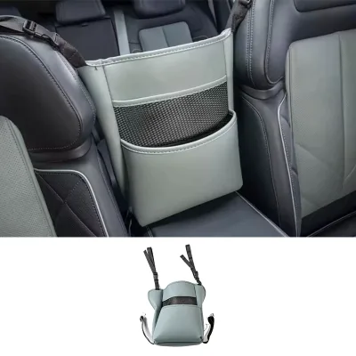 For Denza B5 Middle Row Storage Bag, Multi-function Hanging Organizer Between Seats, Neat Interior Storage Pouch