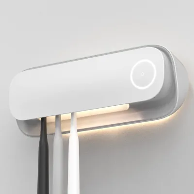 2026 Custom OEM Electric Toothbrush Sterilizer Hot Selling Multi-Person Household Sanitizing Device for Plastic Material