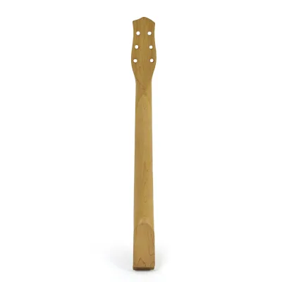 Electric Guitar Neck 22 Fret Electric Guitar Maple Neck Black Dot Inlay for ST Style Electric Guitar Natural Satin