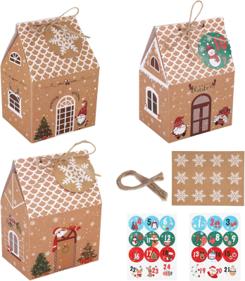 A Christmas Craft Kit Box for Creating Your Own Holiday Decorations