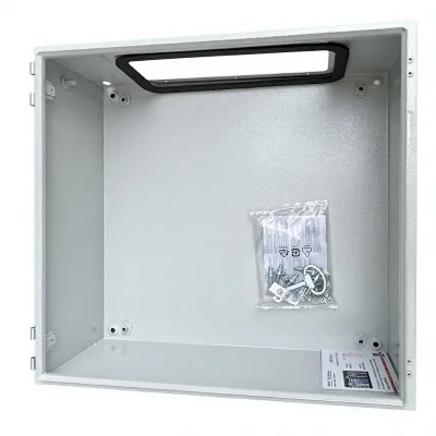 Rittal Original AE 1050.500 Wall Mount Electrical Cabinet With Mounting Plate IP66 RAL7035