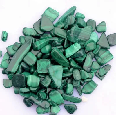 Wholesale Natural Malachite Crystal Stone Malachite Crystal Tumbled Gravel