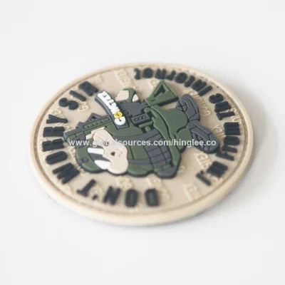 Custom Rubber Patches, Custom PVC soft rubber patch label, 3D Pvc patches for Garment bags