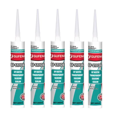 300mL Anti-Rust Silicone Sealant Easy-to-Use Acetic Caulking for Gap Filling No Pollution for Woodworking and Construction