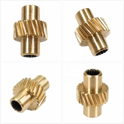 Customized China Factory High Quality Steel Splined Helical Gear Component Precision Cut for Machinery Mechanical Transmission