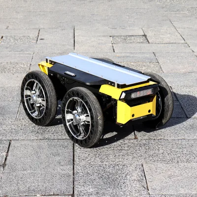 Wheeled Chassis AVT-W9D off Road Robot Chassis with 4 Wheel Drive
