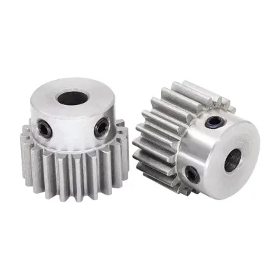 Mod 1 21T to 30T Carbon Steel Spur Gear for Gearbox