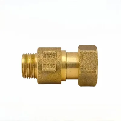 GOGO Water Meter, Front Check Valve, Rear Tap Water Check Valve, Anti Rotation Water Stop Check Valve