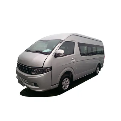 Small Type Company Shuttle Coach Bus 13 Seats Diesel Engine