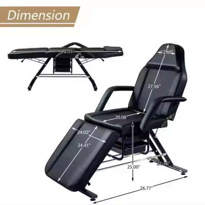Modern Cosmetic Salon Heating Massage Eyelash Facial Spa Beauty Lash Electric Beauty Bed