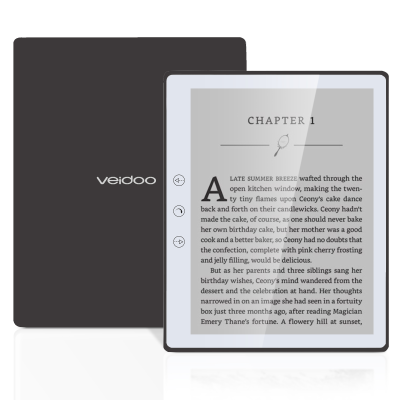 Black 6 Inch E-Ink Display 32GB Storage Electronic Book Reader Increased Battery Life Touch Screen E-reader with TF Card Slot